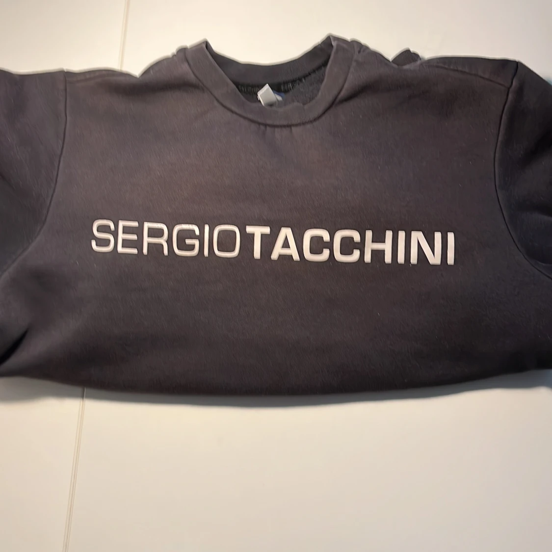Sergio Tacchini svart långärmad tröja