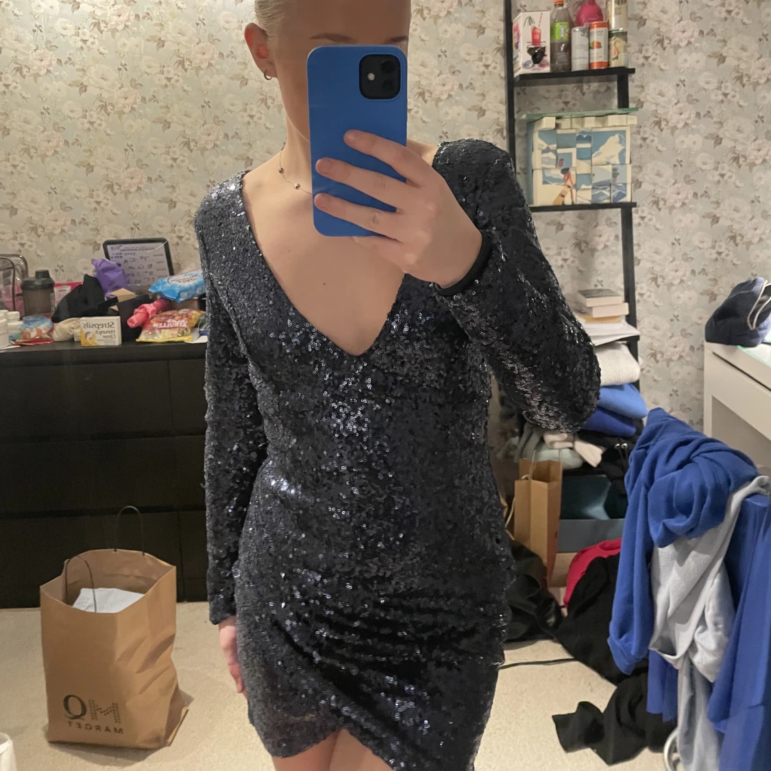 Klänningen med paljetter 