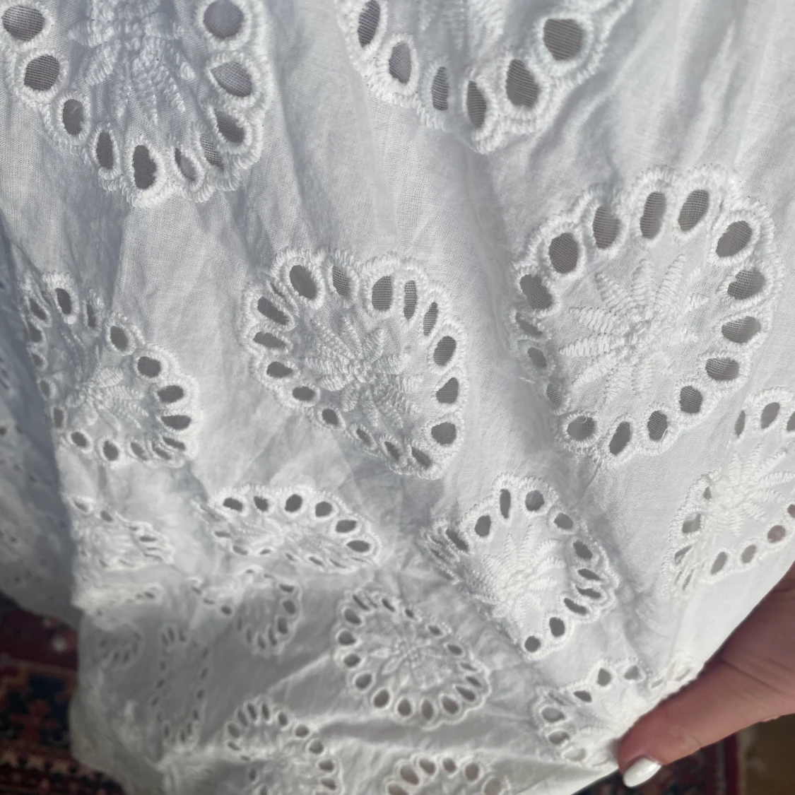 Vit långklänning - 90