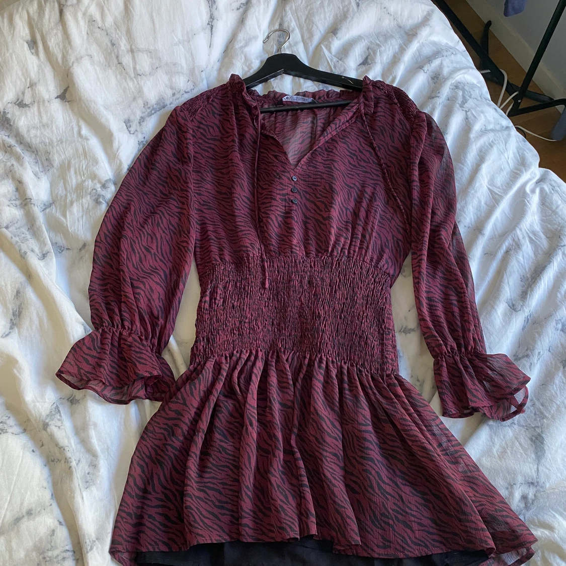 Leopard klänning zara - 90