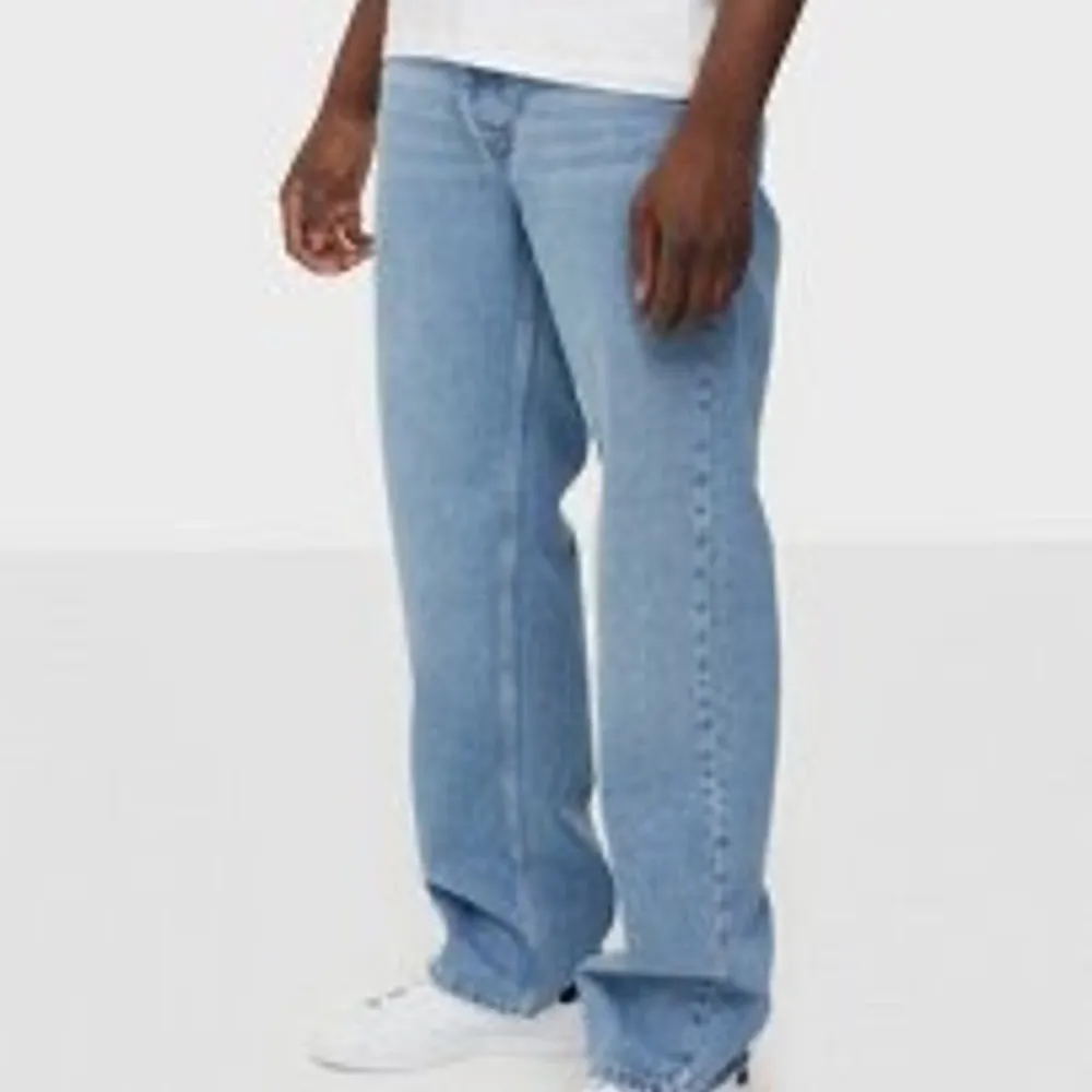 Oanvända Just Junkies modell Wider Used Blue Strl 32. Snygg passform. Felköp . Jeans & Byxor.