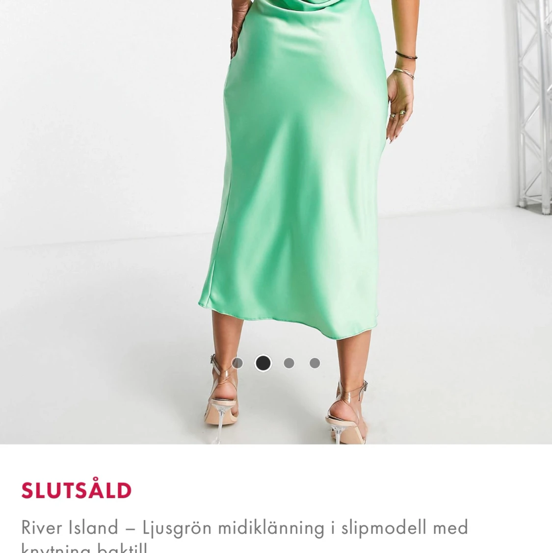 River Island satinklänning - 90