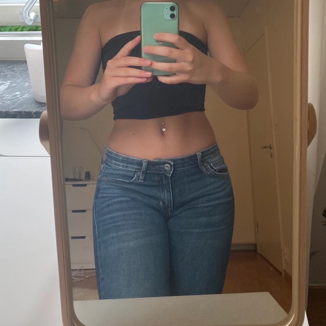 Crocker jeans lågmidjade - 90