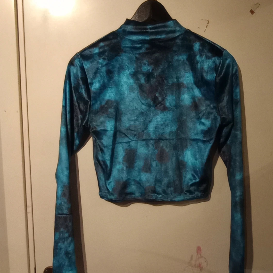 blå krop topp  - 90