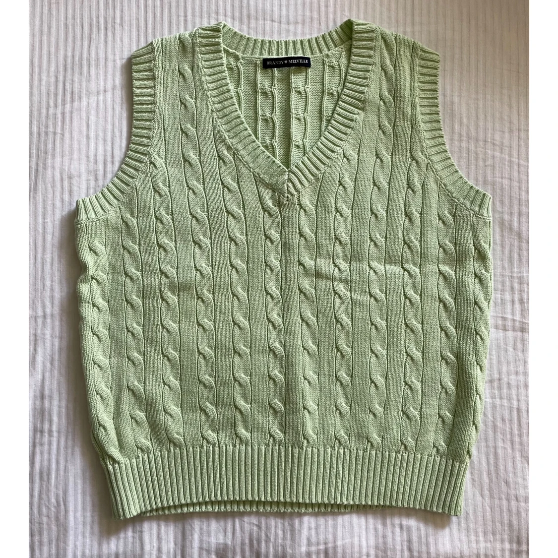 Brandy Melville pullover stickad väst - 90