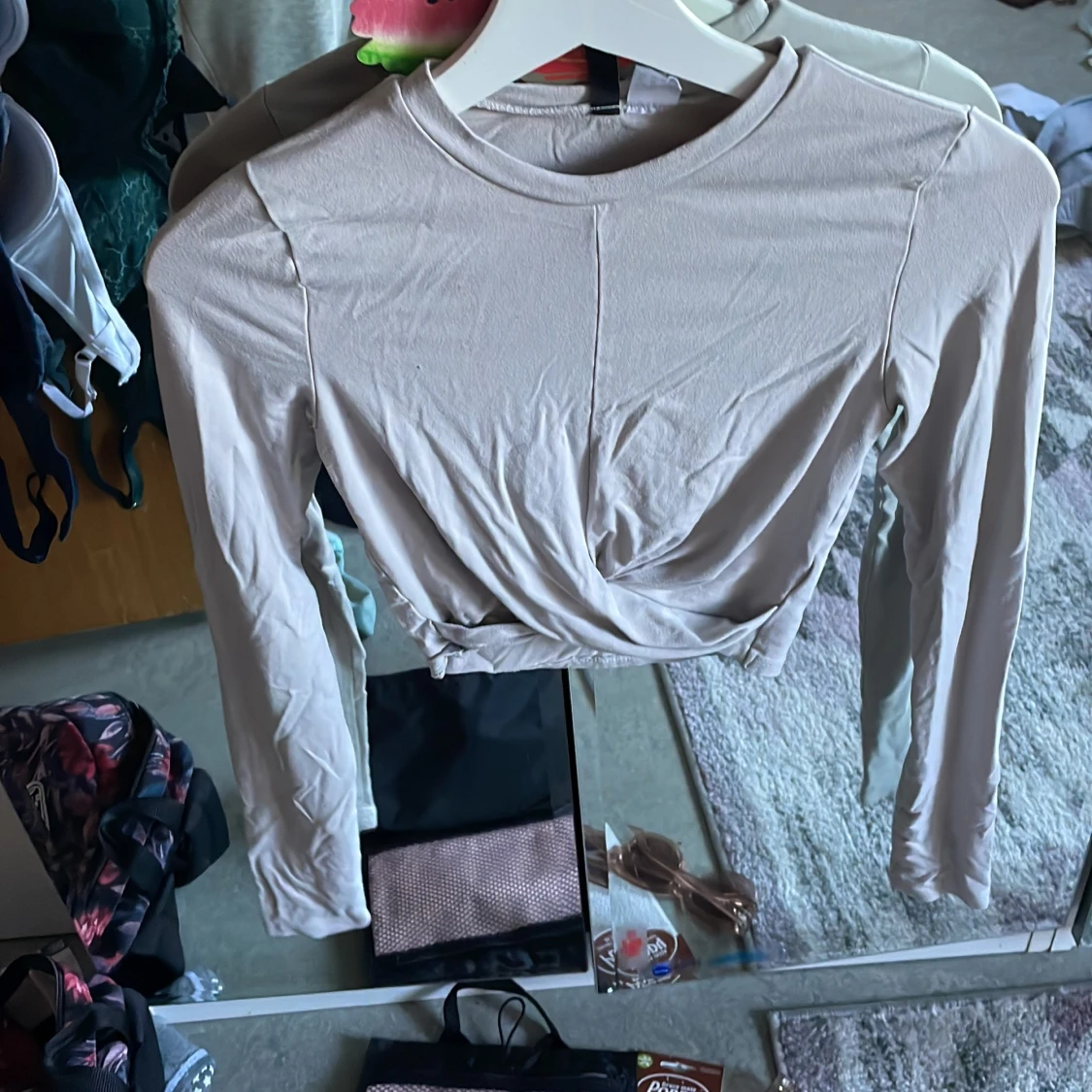 Långärmad magtröja 