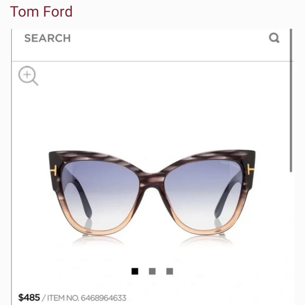 Tom Ford solglasögon.  Sparsamt använda. Kommer med orginalfodral.. Accessoarer.