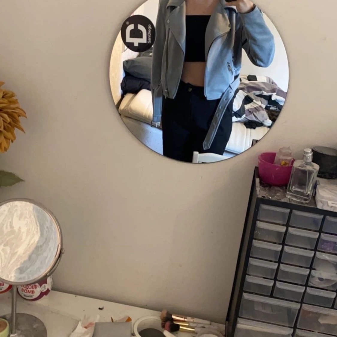 Jacka från zara storlek L