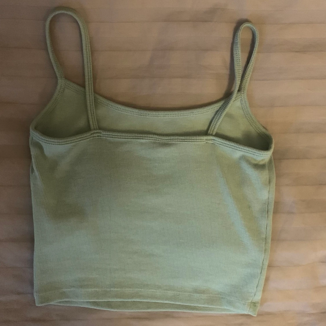 Grön ribbat linne - 90