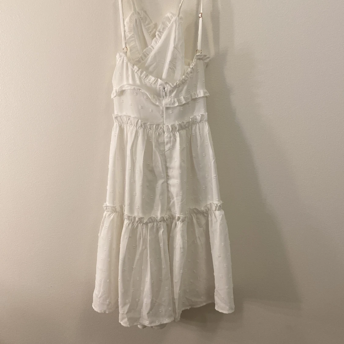  vit sommarklänning - 90