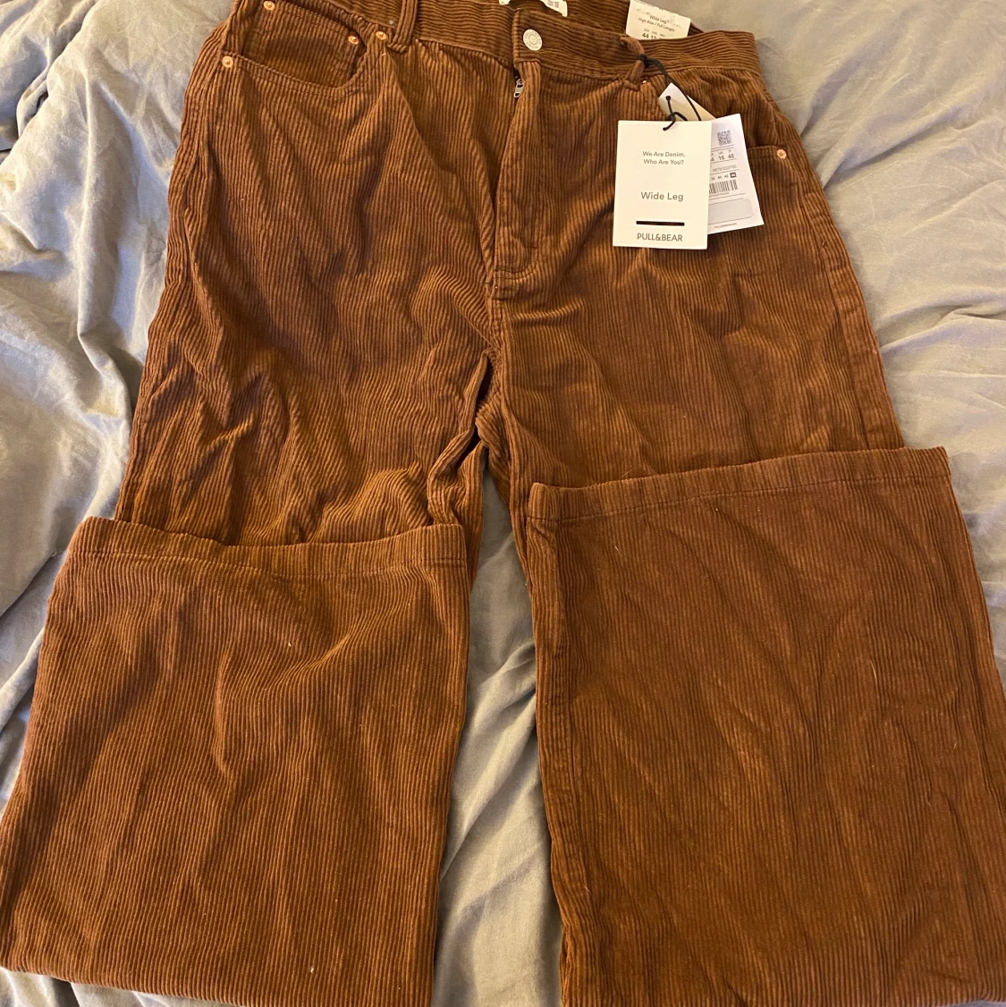 Bruna Manchesterbyxor 