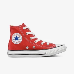 Röda converse  - Säljer mina röda converse i storlek 36.5 men passar även 36, använda en gång!!! Köparen står för frakt!!💞