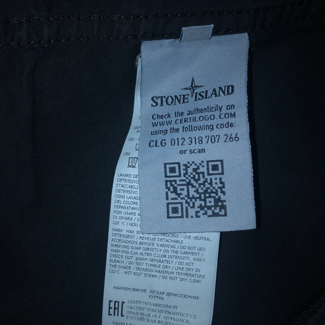 Stone Island overshirt (svart) - 91