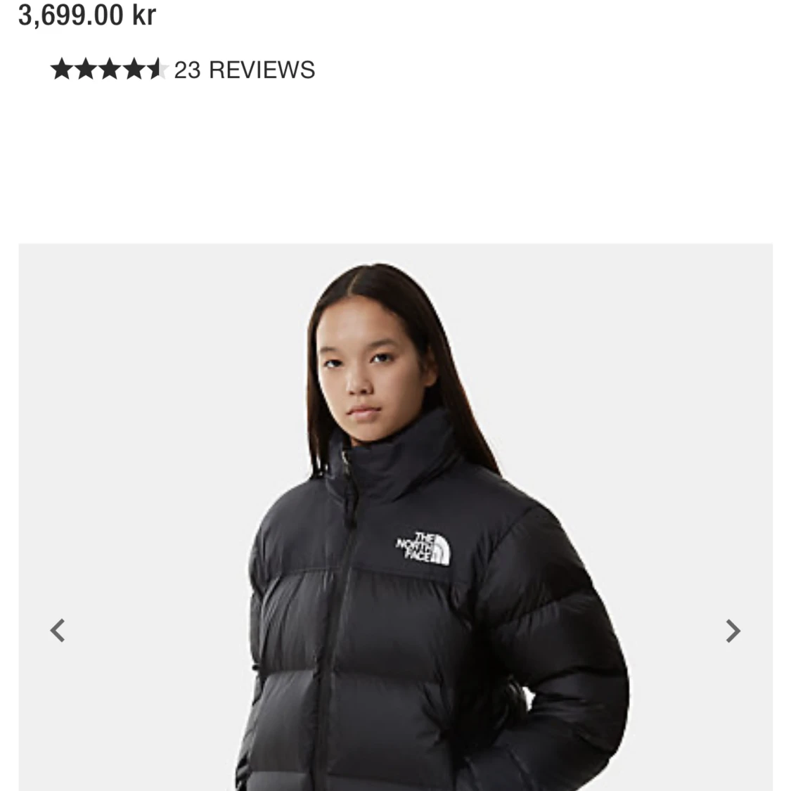 North face jacka 