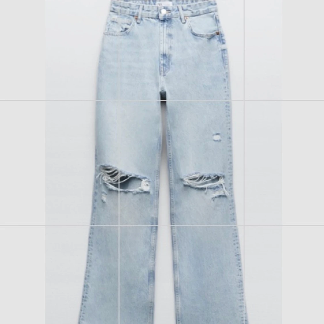 Håliga jeans från zara💗