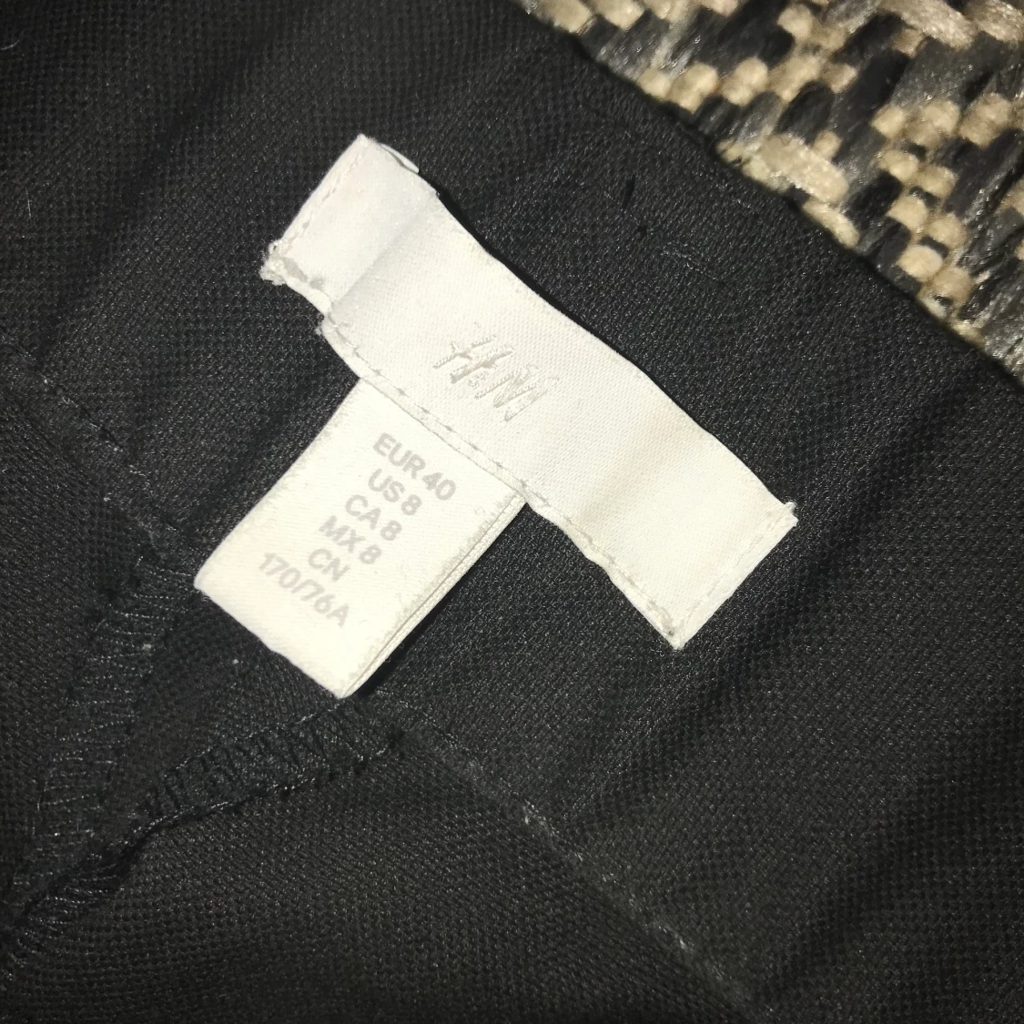 Svarta kostymbyxor  - 90