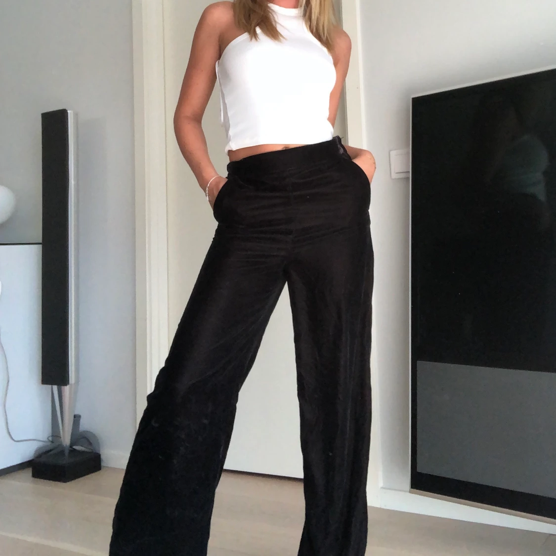 Sammetsbyxor