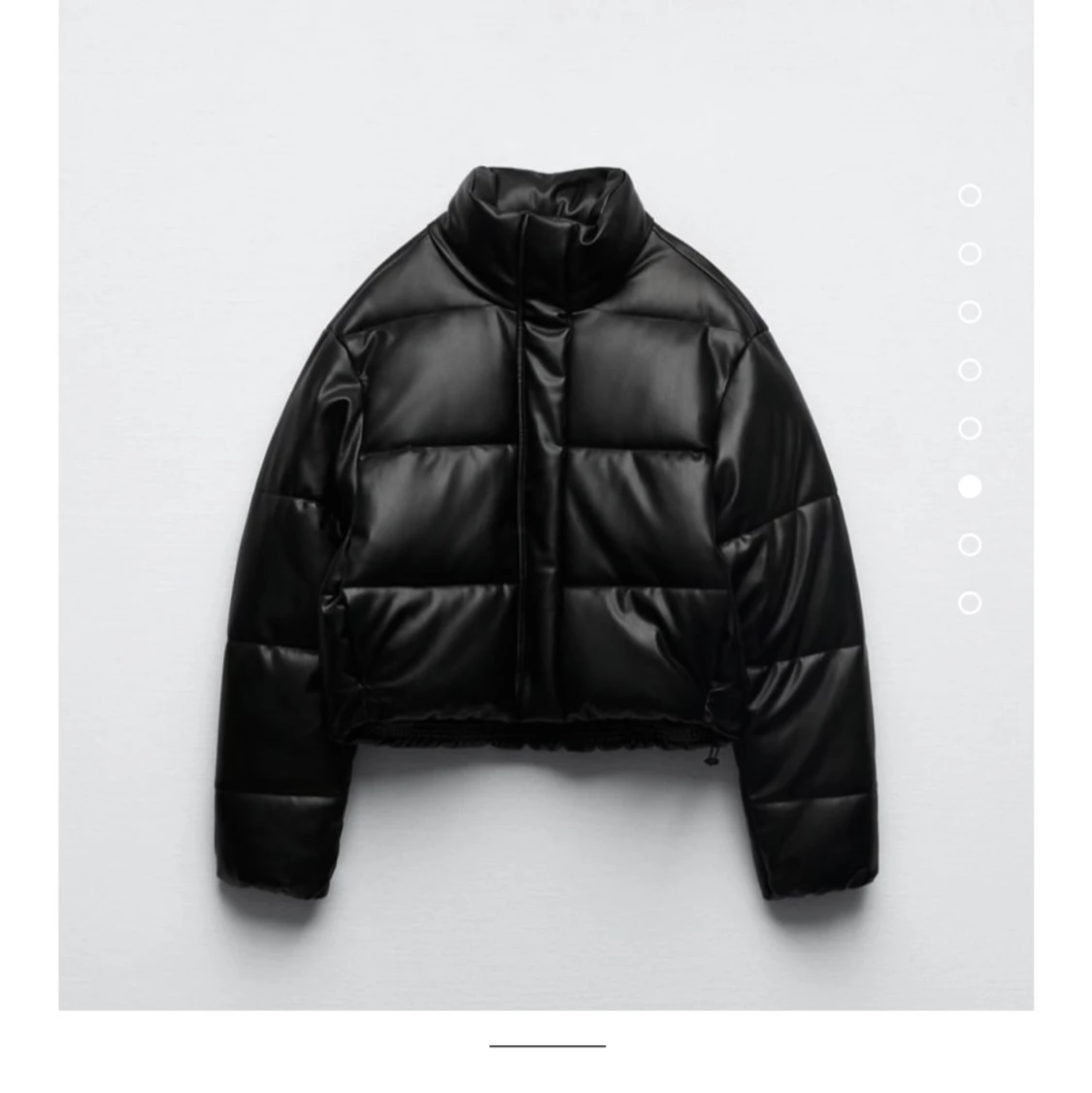 Svart vinterjacka  - 91