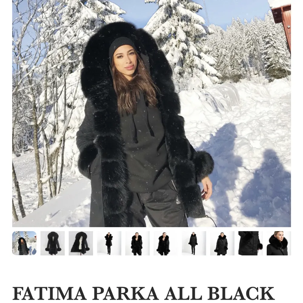 Säljer dessa 2 fina fatima parka jackor, båda är knappt använda och i nyskick, köpte för 4000 men säljer för 2500kr, pris kan diskuteras vid snabb affär 🤍 (ÄKTA PÄLS!) . Övrigt.