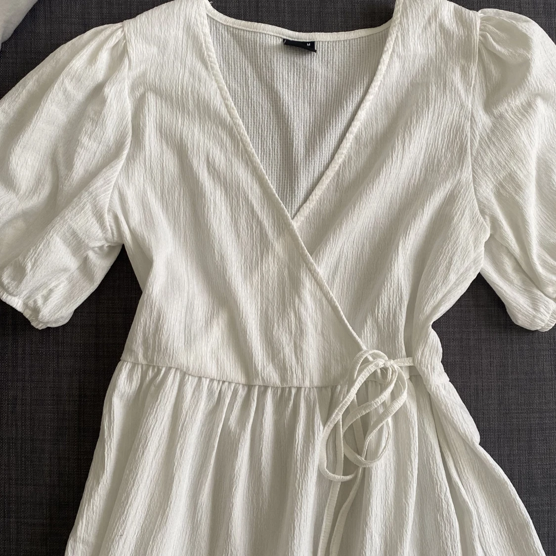 Vit sommarklänning - 90