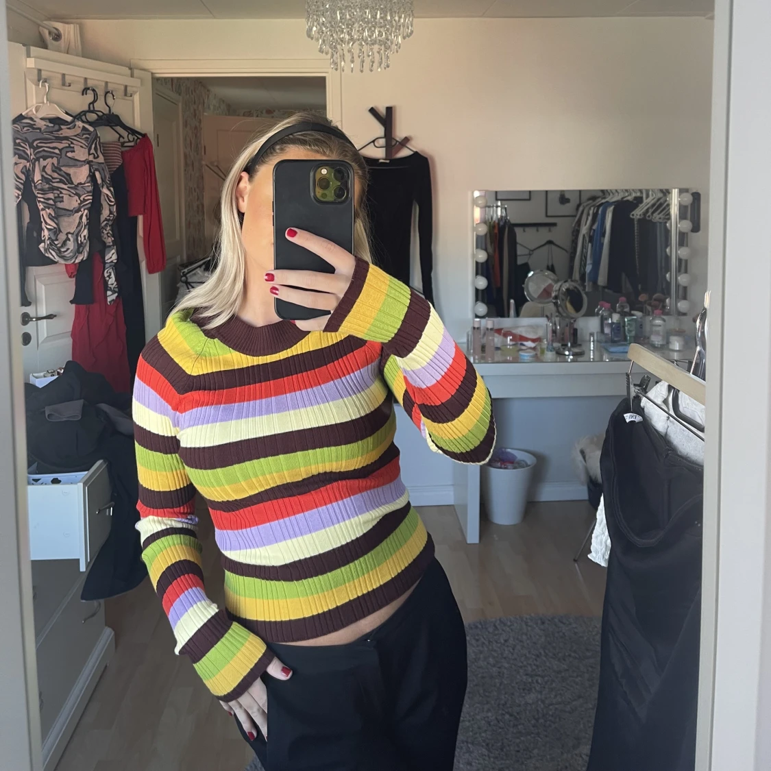 Randig tröja - 90