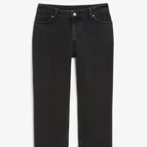 Säljer dom här svarta jeansen, (bilden är av likadana fast i blå färg) 