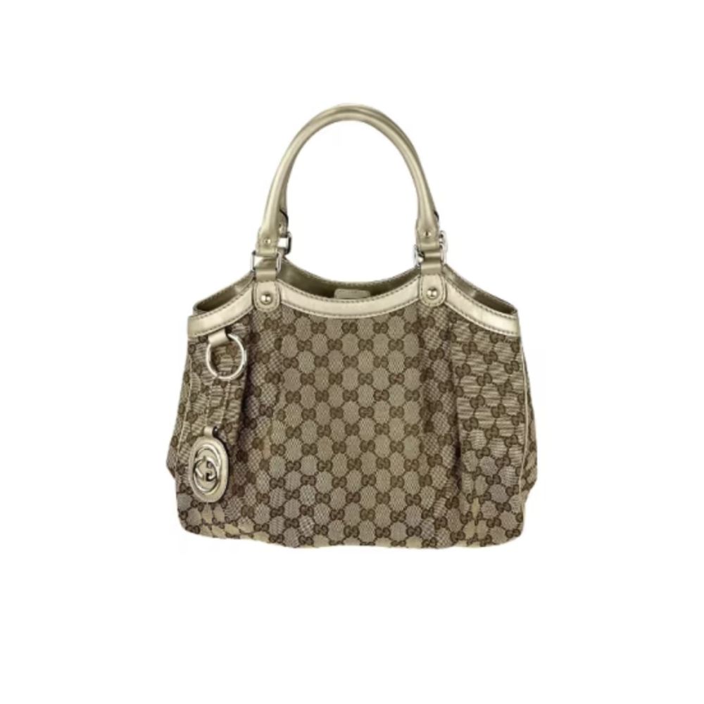 Gucci Sukey Cloth Handbag Vintage | Plick Second Hand