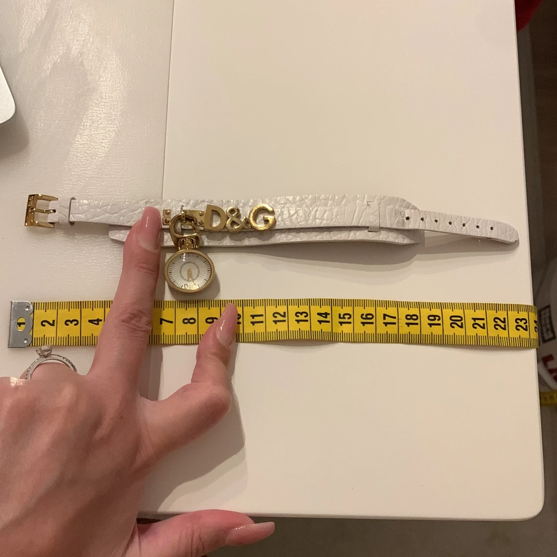 DOLCE & GABBANA klocka vit guld - 91