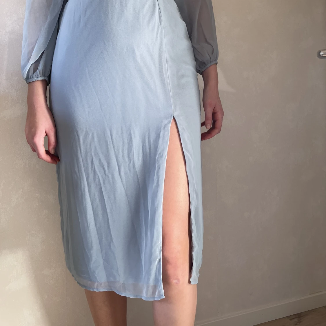 Ljusblå klänning från Nelly  - 91