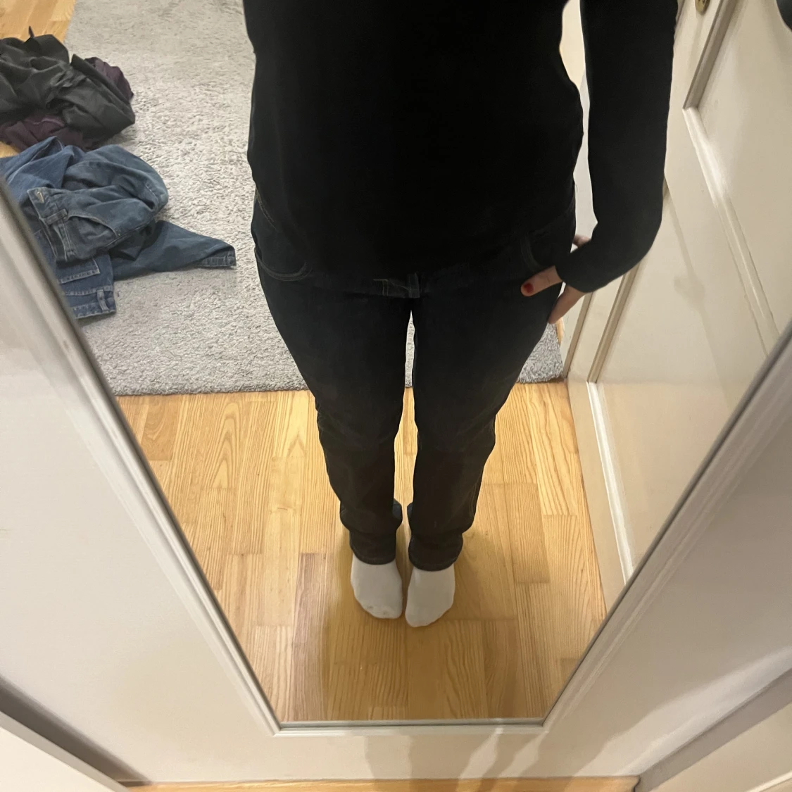 Lågmidjade jeans Wrangler