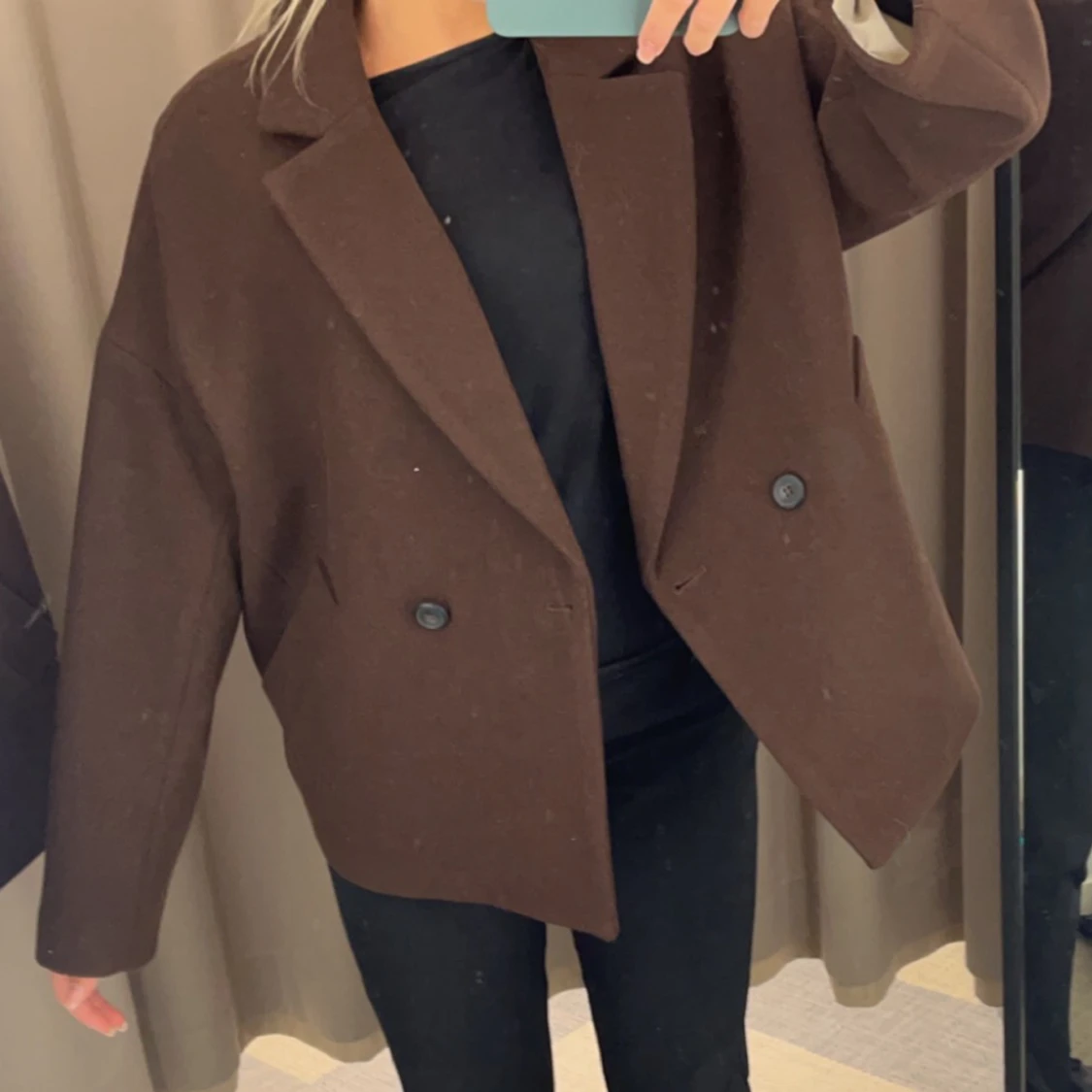 brun kort kappa🤎 - 90