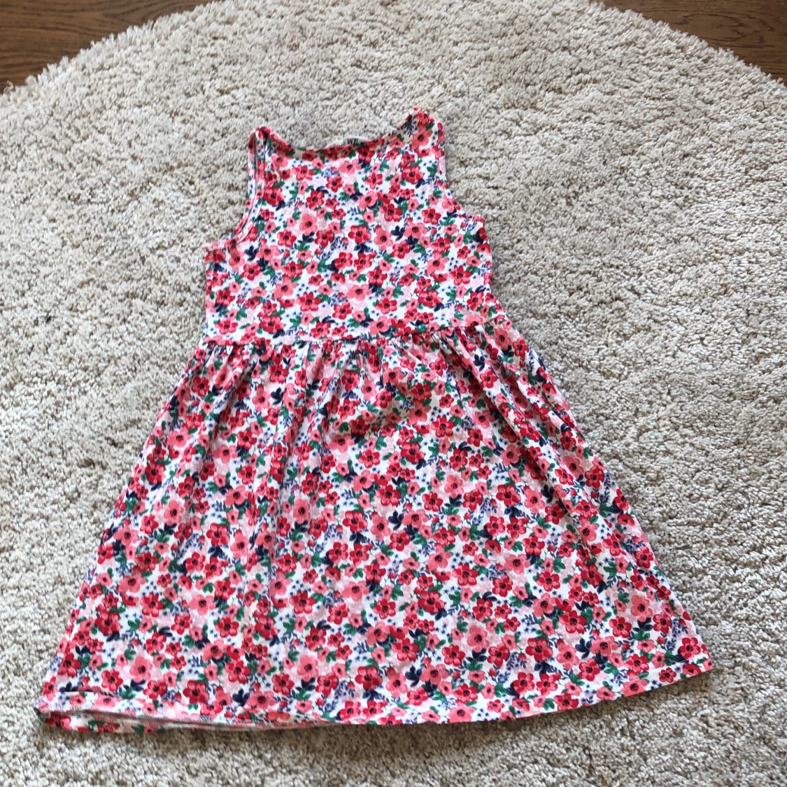 Blommig klänning  - 90