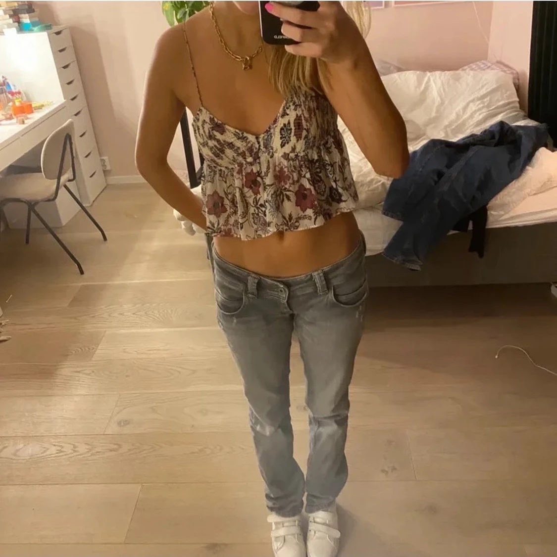 Lågmidjade jeans