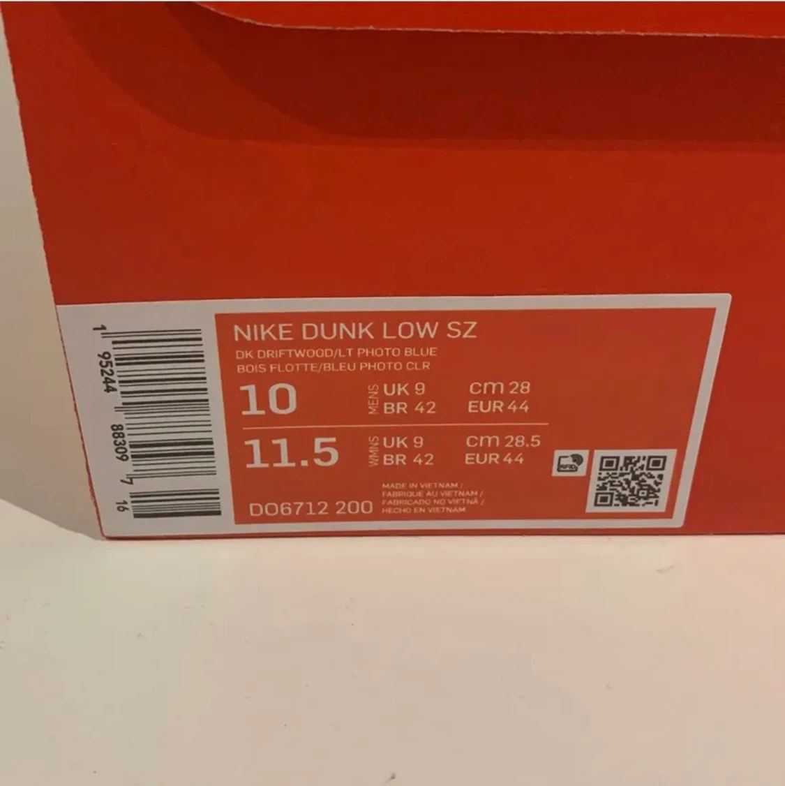 Nike dunk low Dark Driftwood - 90