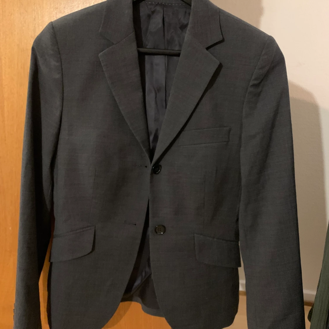 Grå kavaj/blazer XS/S  - 90