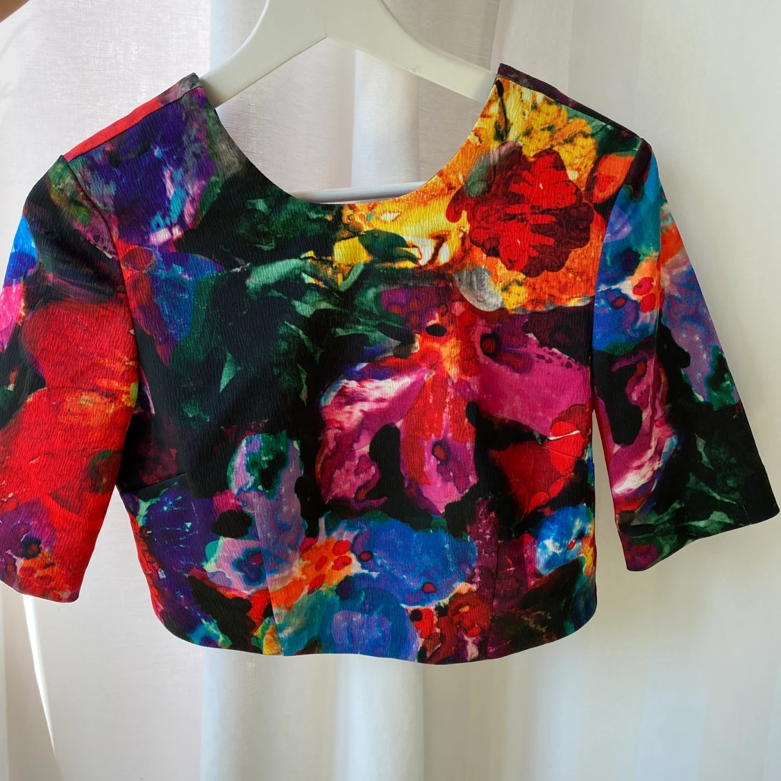 Mönstrad/färgglad topp H&M