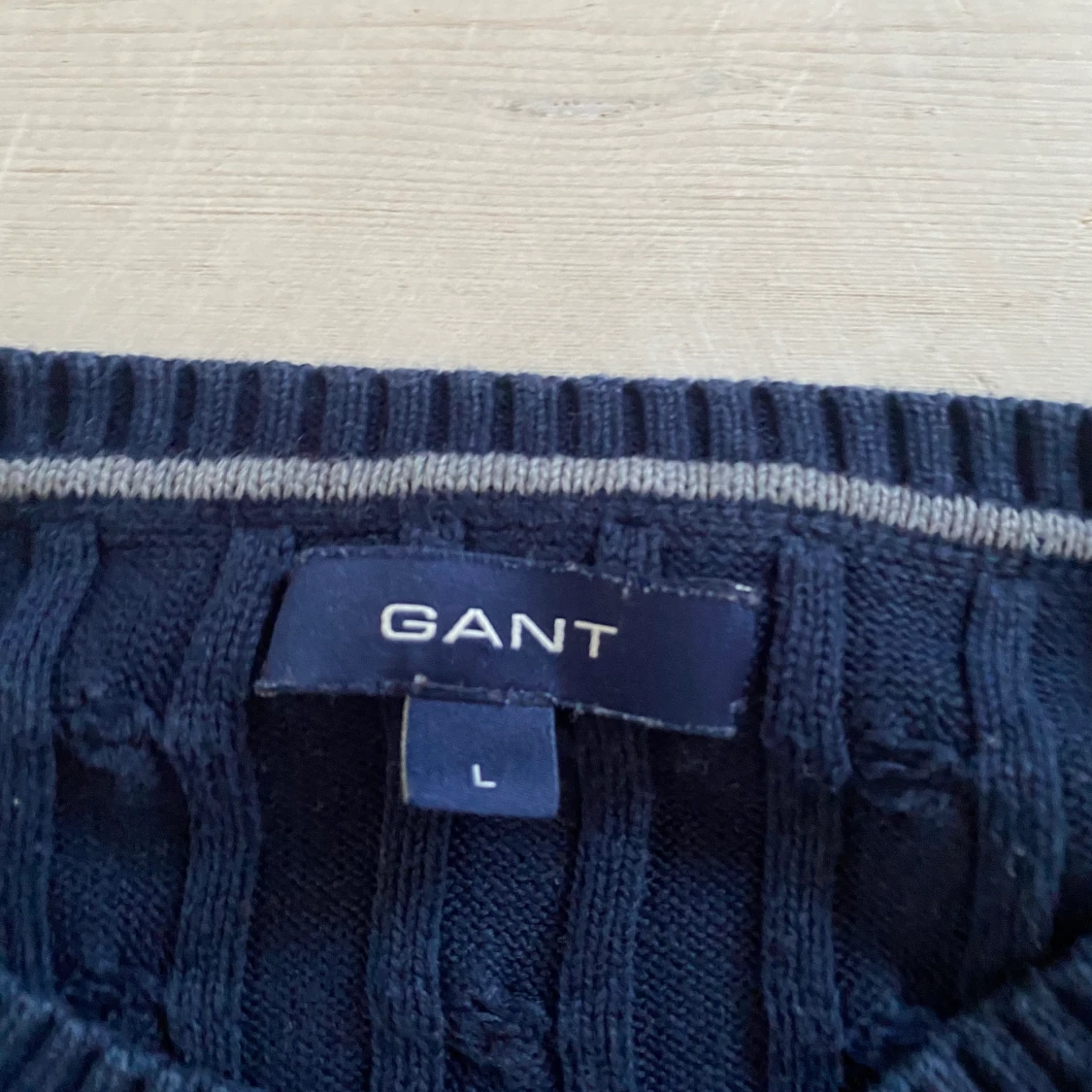 Gant blue knitted sweater - 90