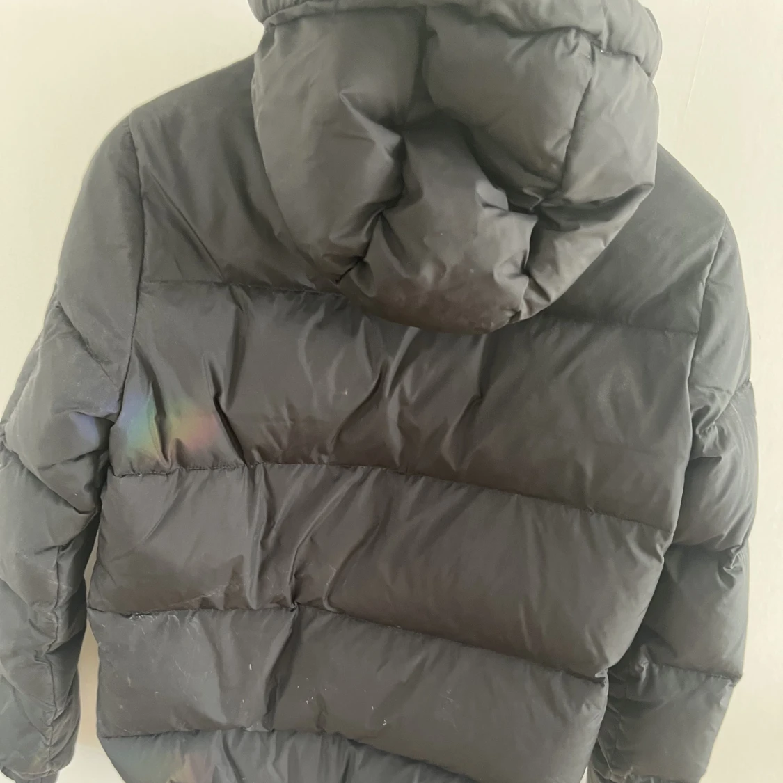 Svart dunjacka  - 90