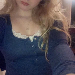 Tröja blå - Farfar tröja blå 💞😘