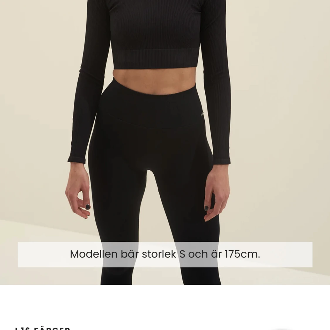 Aimn set crop top seamless - 90