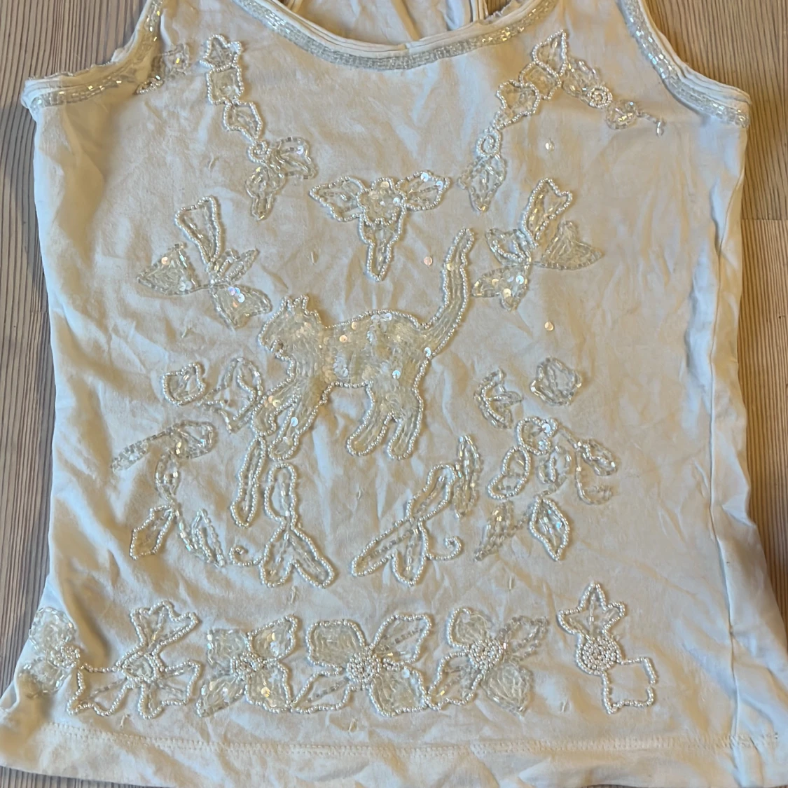 Unikt nine lives topp vintage 