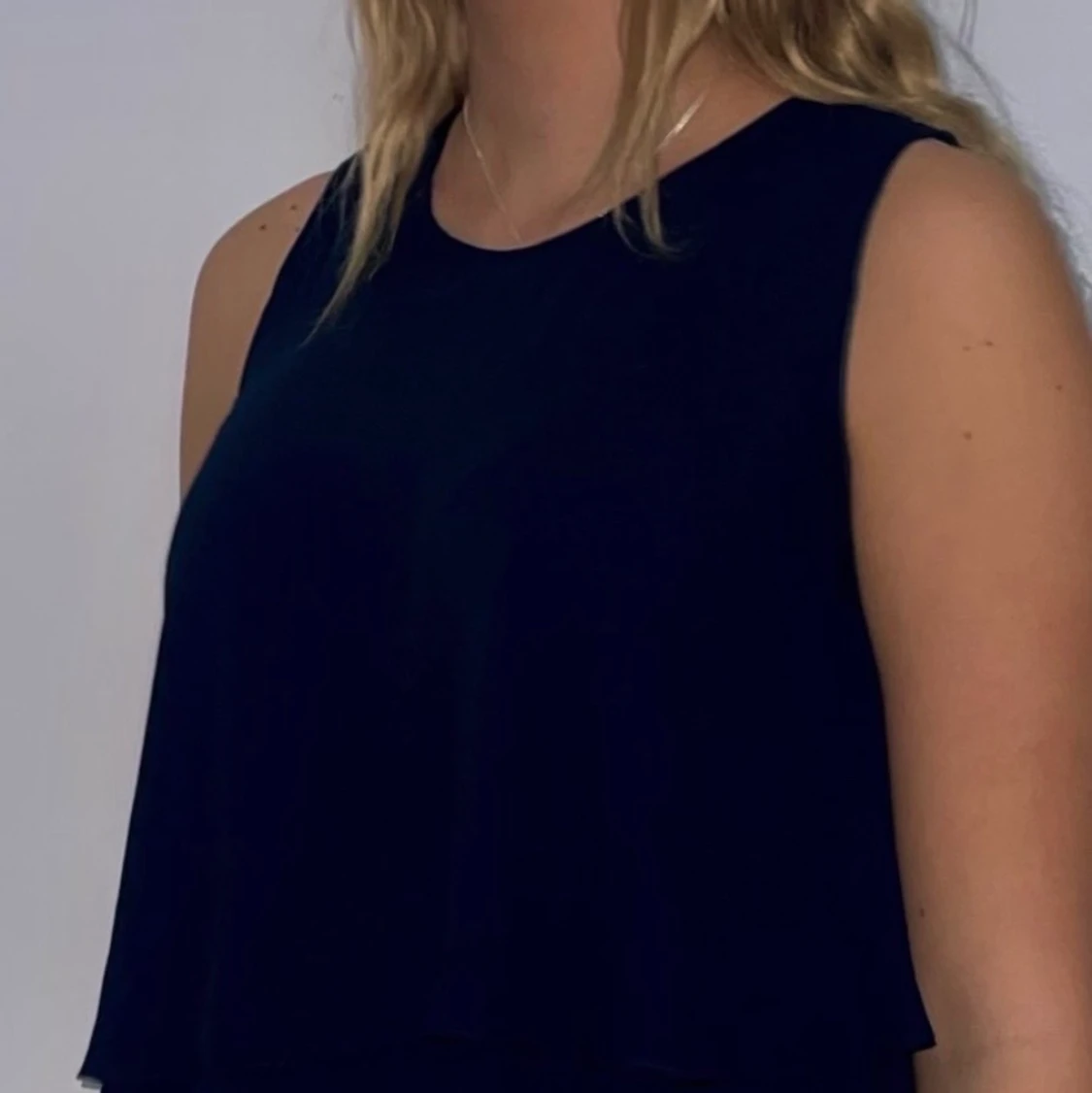 Marinblå topp - 91