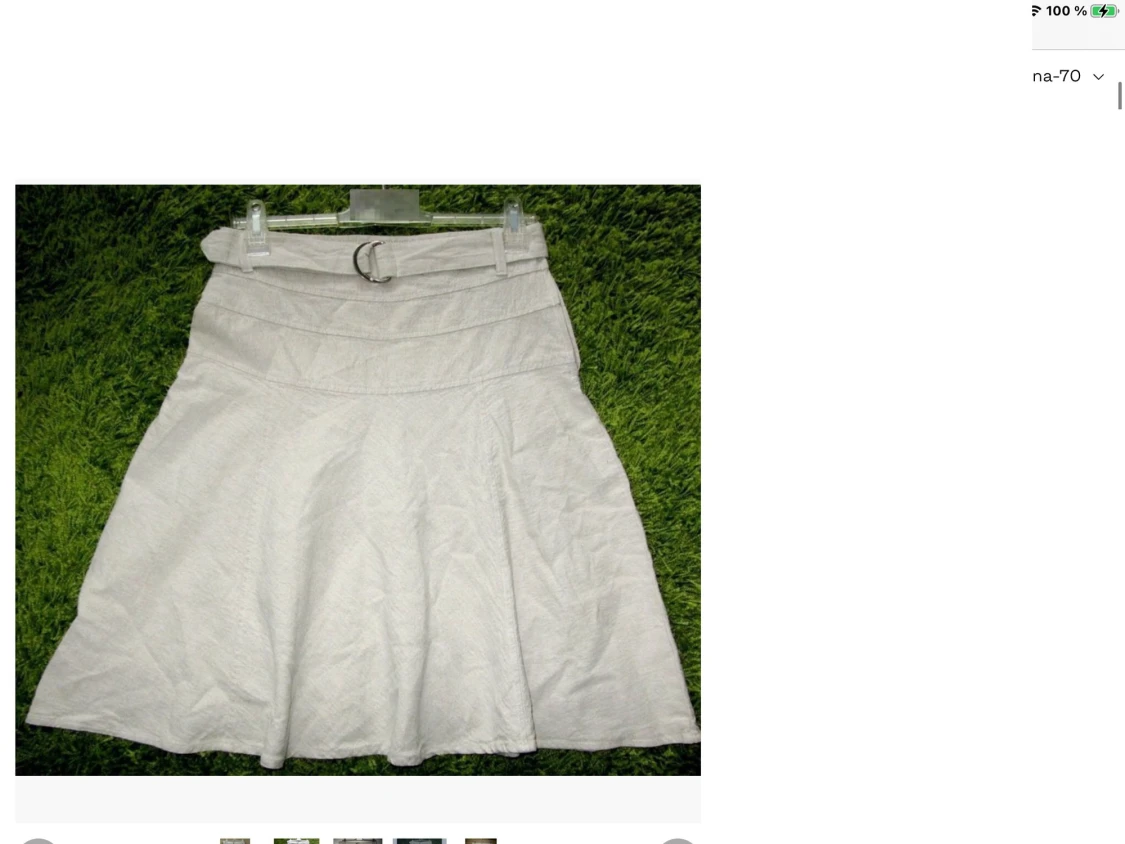 Marc Lauge/Vintage/Retro/ läcker kjol! / Nyskick! stl S/36 - 91