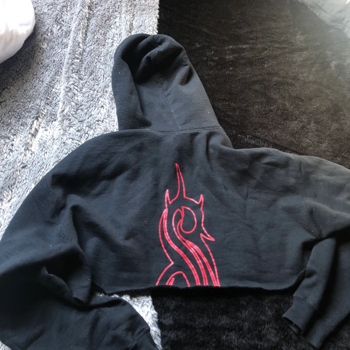 SLIPKNOT CROPPED HOODIE - 90