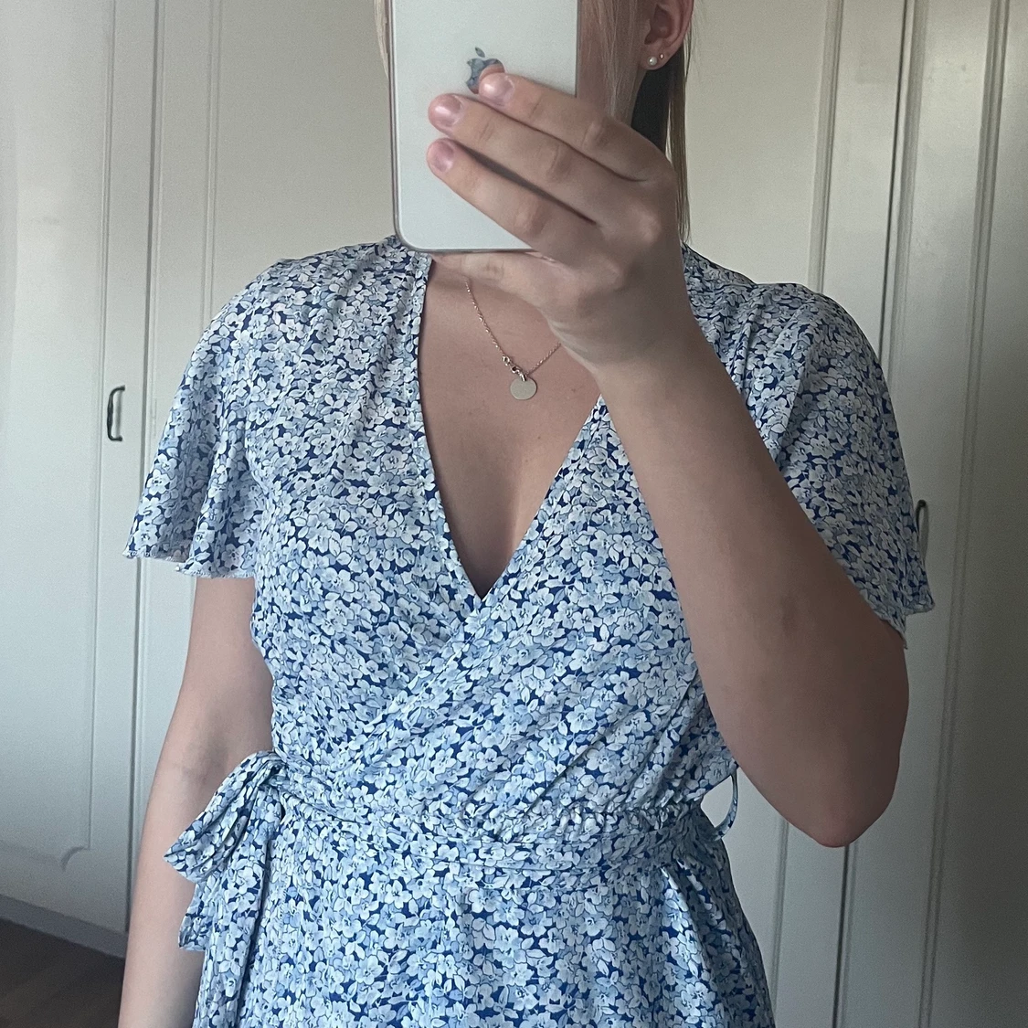 Blå klänning - 91