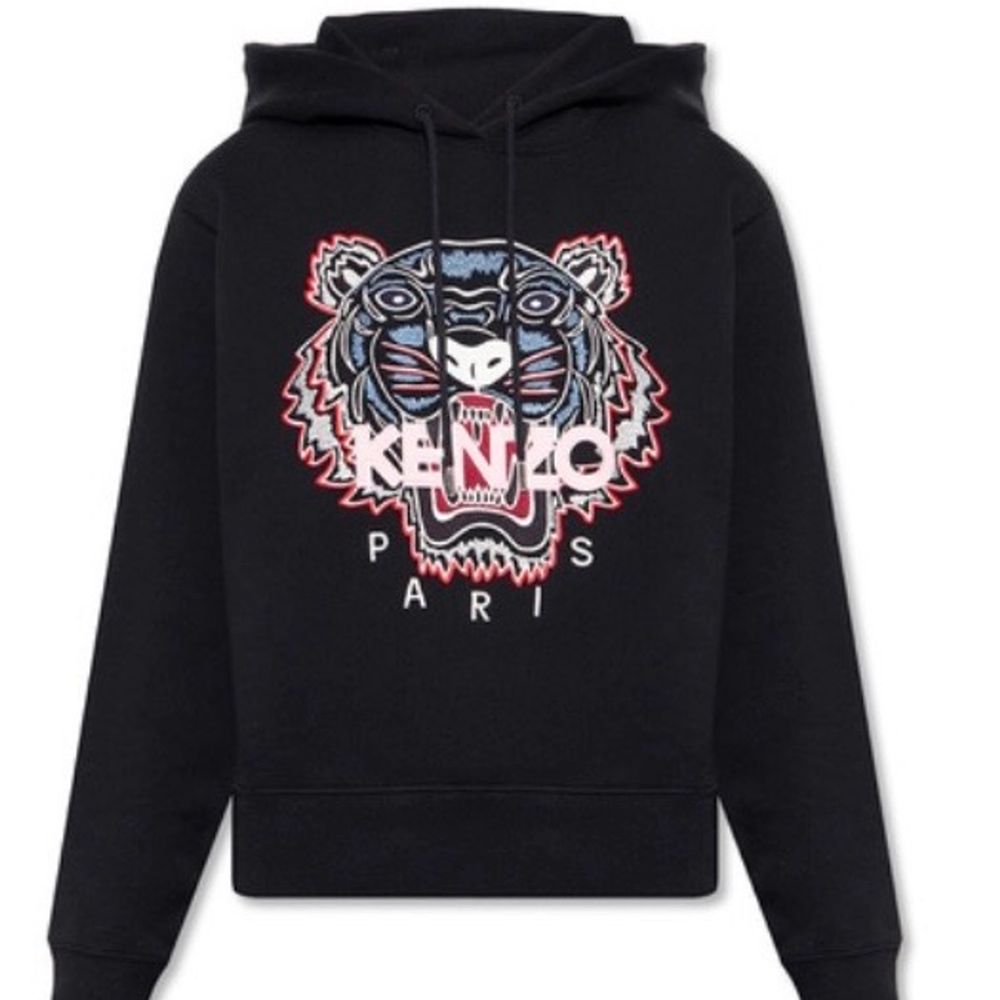 Kenzo shop hoodie svart