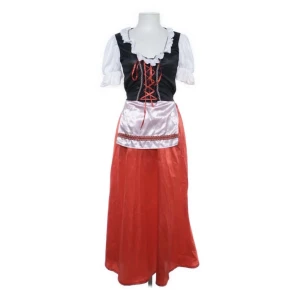 Oktoberfest dirndl - Säljer min Oktoberfest dirndl. Använd 1 gång av mig, köpt second hand. Gott skick.