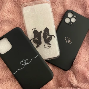 Mobilskal  - Begåvat nog beställde jag mobilskal till fel mobil så nu säljer jag dessa helt oanvända, snygga skalen till iPhone 11 pro. Köp alla tre eller något av de. Kom med förslag för pris. 💕