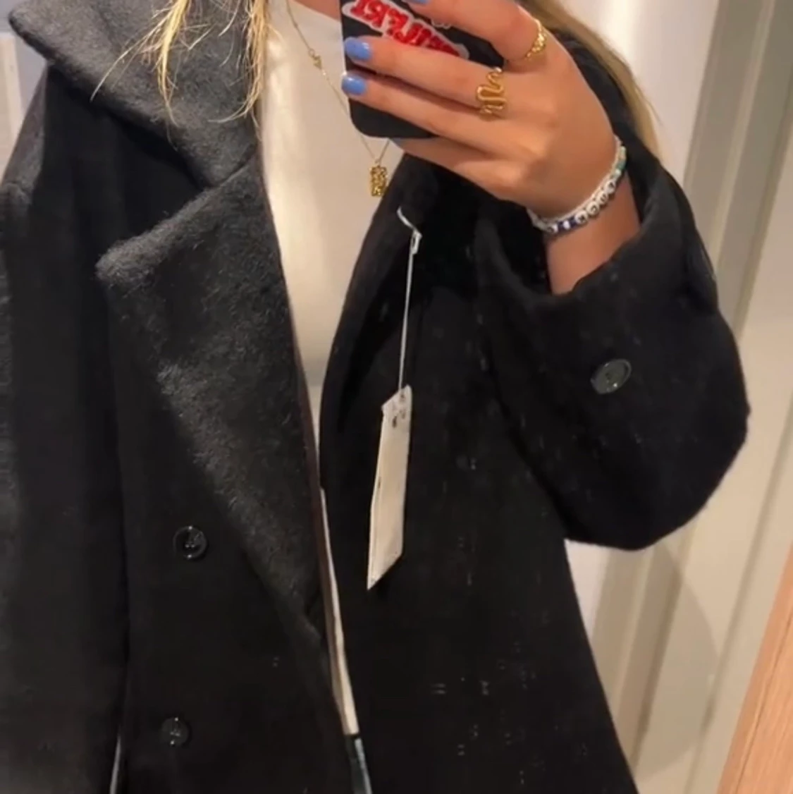 ARKET fuzzy wool jacket - 90