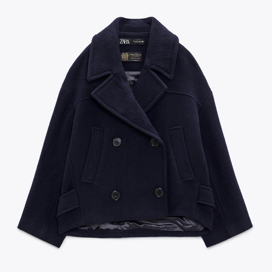 Oversize ull jacka från Zara